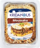 Řecký pokrm Moussaka Eridanous