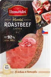 Roastbeef s pepřem Premium Albertovo uzenářství