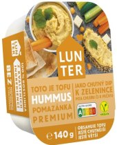 Rostlinná pomazánka Hummus s tofu Lunter