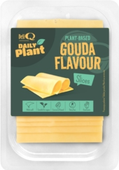 Rostlinné plátky sýra s příchutí Gouda Daily Plant Deli Q