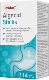 Roztok proti překyselení žaludku Algacid Sticks Dr.Max