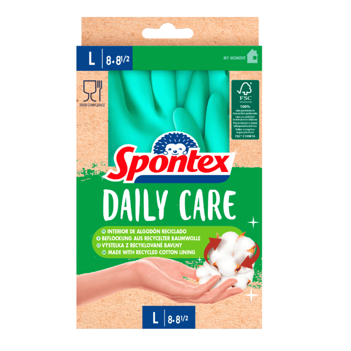 Rukavice Daily Care Spontex levně | Kupi.cz
