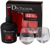 Rum 12 YO Dictador - dárkové balení