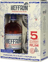 Rum 5YO Heffron Panama - dárkové balení