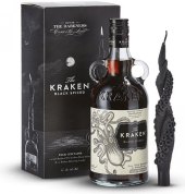 Rum Black Spiced Kraken - dárkové balení