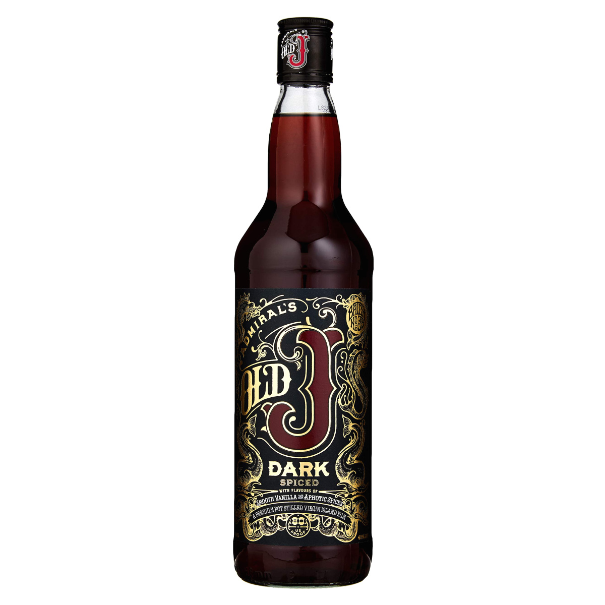 Rum Dark Spiced Admiral's Old J levně | Kupi.cz