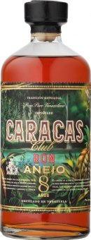 Rum Ron Aňejo 8 Club Caracas