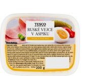 Ruské vejce v aspiku Tesco