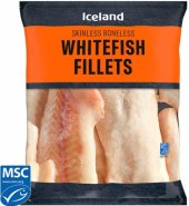 Rybí filety mražené Whitefish Fillets Iceland