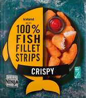 Rybí stripsy mražené v křupavém těstíčku Iceland