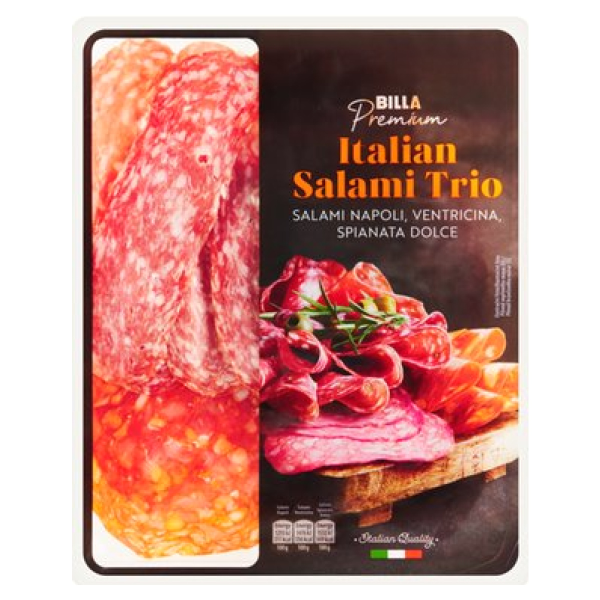 Salám Italian Trio Billa Premium levně | Kupi.cz
