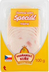 Salám šunkový kuřecí speciál Vodňanské kuře