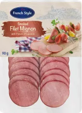 Salám vepřová panenka uzená s papričkou Mignon French Style