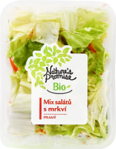 Salát s mrkví mix bio Nature's Promise