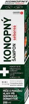 Šampon konopný  seborea Cemio