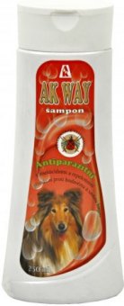 Šampon pro psy antiparazitní Akinu