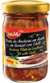 Sardel filety v oleji s chilli Sol&Mar