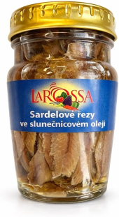 Sardelové řezy v oleji La Rossa