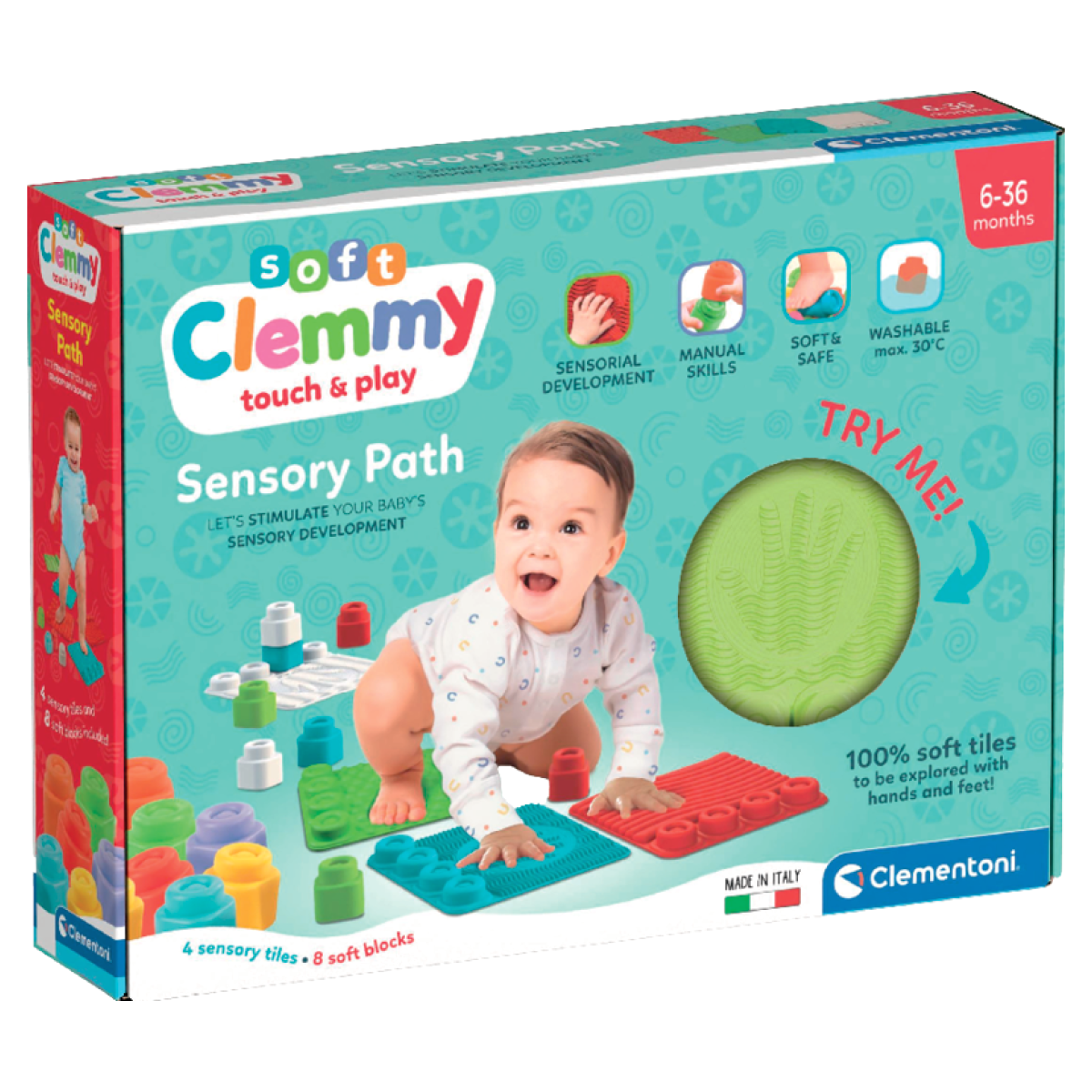 Senzorická podložka Clemmy Clementoni baby levně | Kupi.cz