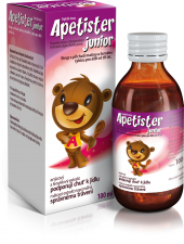 Sirup na podporu trávení Apetister Junior Aflofarm