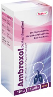 Sirup proti kašli 15 mg Ambroxol Dr.Max