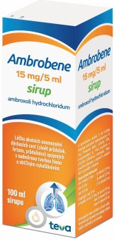 Sirup proti kašli Ambrobene Teva