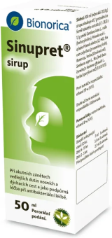 Sirup proti rýmě a nachlazení Sinupret