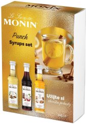 Sirup Punch set Monin - dárkové balení