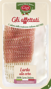 Slanina Lardo alle erbe s bylinkami Gigi
