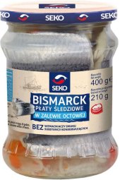 Sleď filety marinované Bismarck Seko