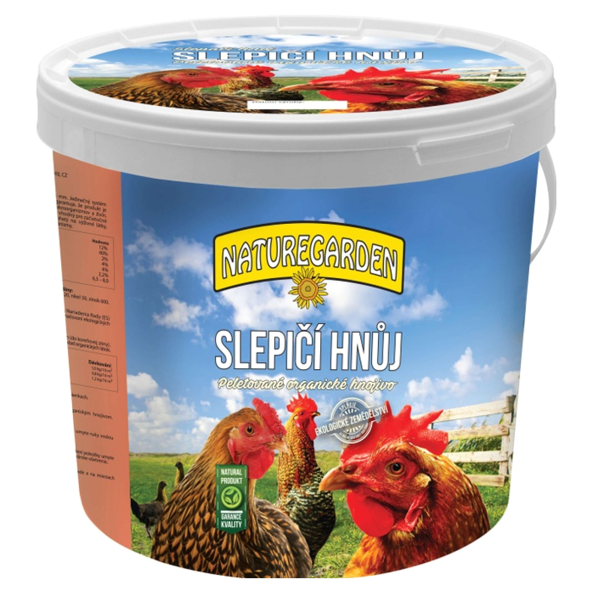 Slepičí hnůj Naturegarden levně | Kupi.cz