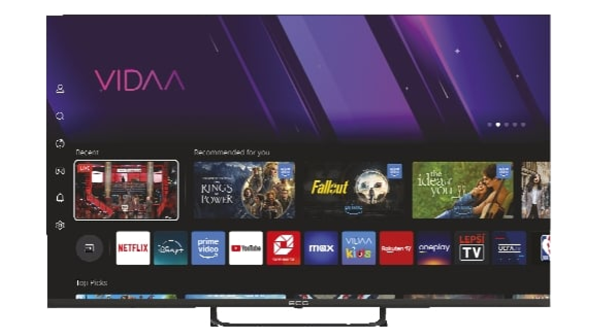Smart LED televize 43USV252 ECG levně | Kupi.cz