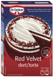 Směs na dort Red Velvet Dr. Oetker