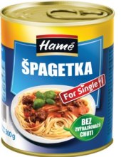 Směs na špagety Hamé - konzerva