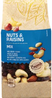 Směs ořechů a rozinek Emma