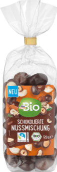 Směs ořechů v čokoládě dm Bio
