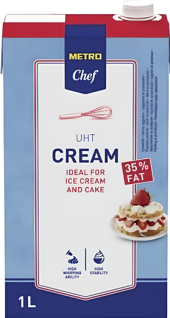 Smetana ke šlehání 35% Metro Chef