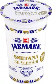 Smetana ke šlehání K-Jarmark 40%