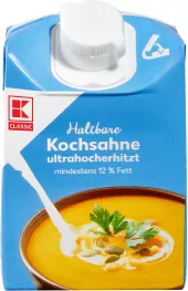 Smetana na vaření K-Classic 12%