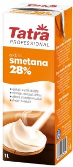 Smetana na vaření Tatra Professional 28%