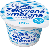 Smetana zakysaná Milko 15%