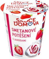 Smetanové potěšení Srdce Domova