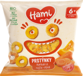 Snack dětský bio Prstýnky Hami