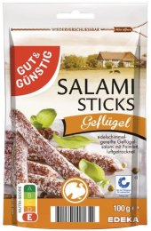 Snack Salami sticks Gut&Günstig Edeka