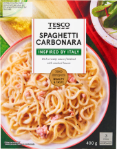 Špagety Carbonara Tesco