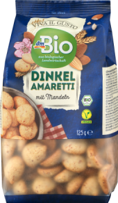 Špaldové sušenky Amaretti veganské Viva il Gusto dm Bio