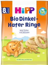 Špaldovo-ovesné kolečka Bio HiPP