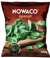 Špenát listový mražený Nowaco
