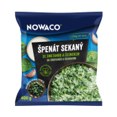 Špenát ochucený mražený Nowaco