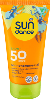 Sport gelový opalovací krém SPF 50 Sundance